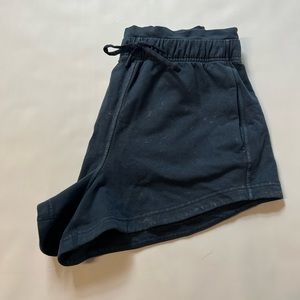 Blue Lululemon Inner Glow Shorts Size 6